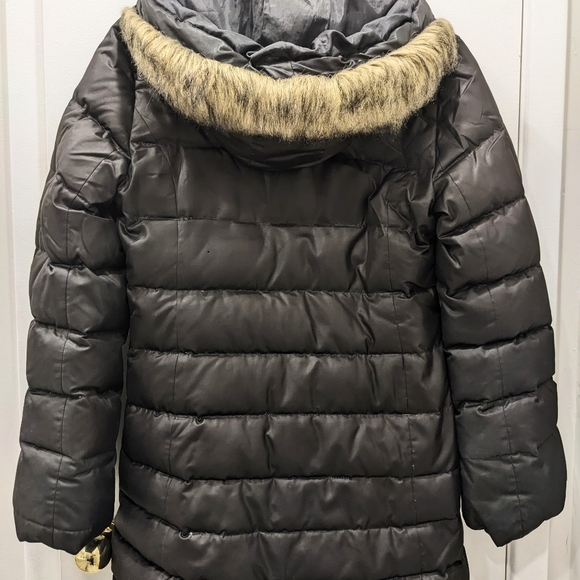 Soia & Kyo down filled black puffer winter parka jacket - S - Picture 4 of 8